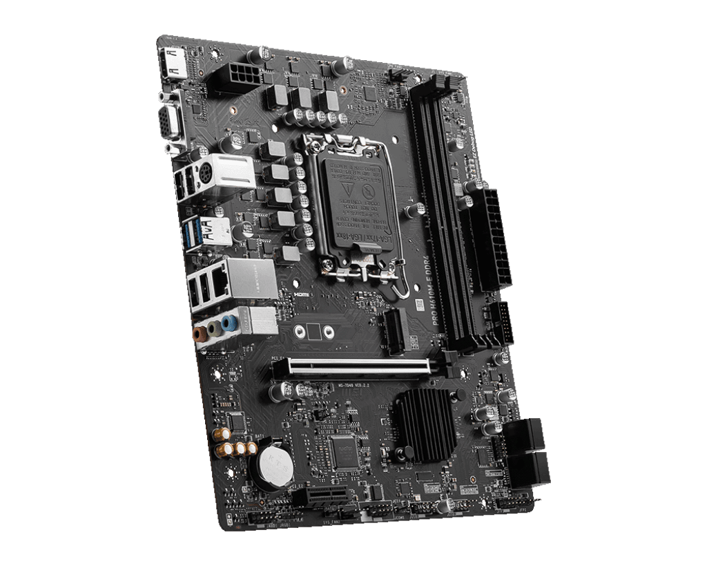MOTHERBOARD MSI PRO H610M-E LGA1700 DDR4 - mAtx