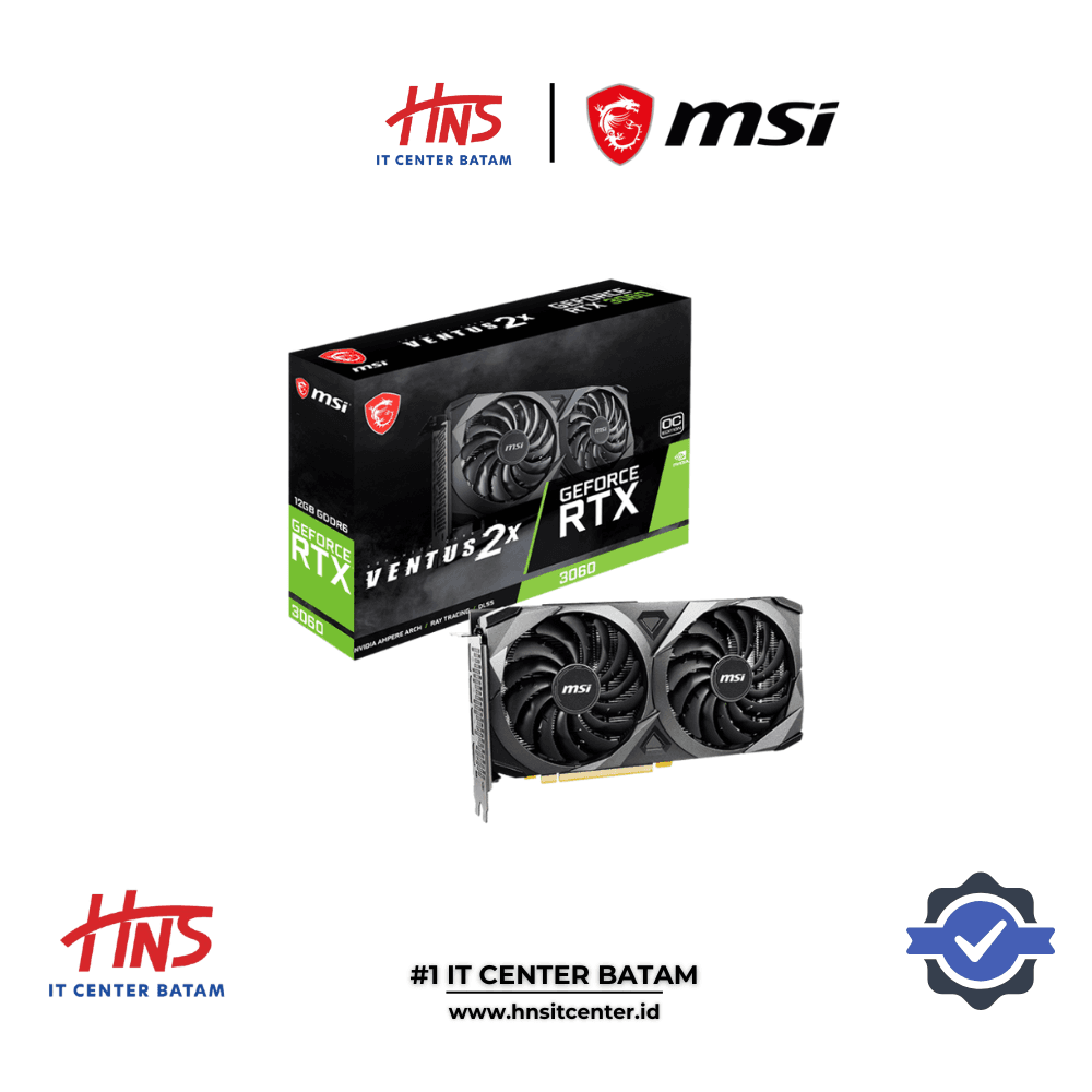 VGA CARD MSI RTX 3060 12GB VENTUS 2X OC GDDR6
