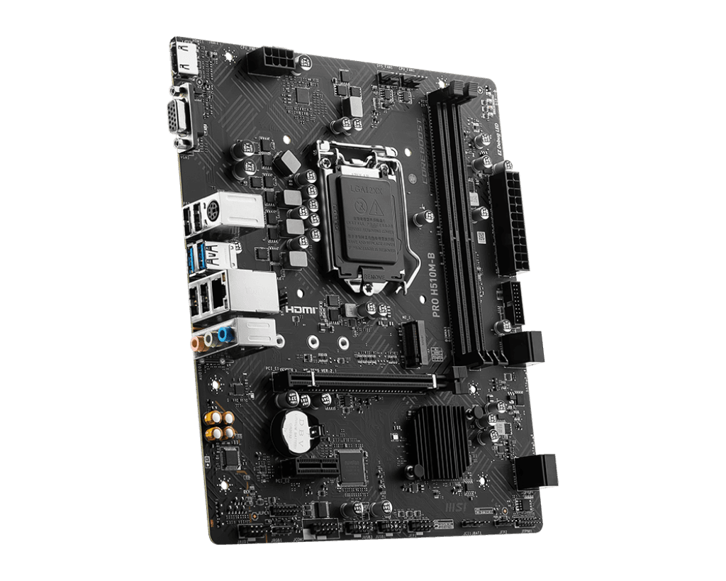 MOTHERBOARD MSI PRO H510M-B DDR4 LGA1200 - mAtx