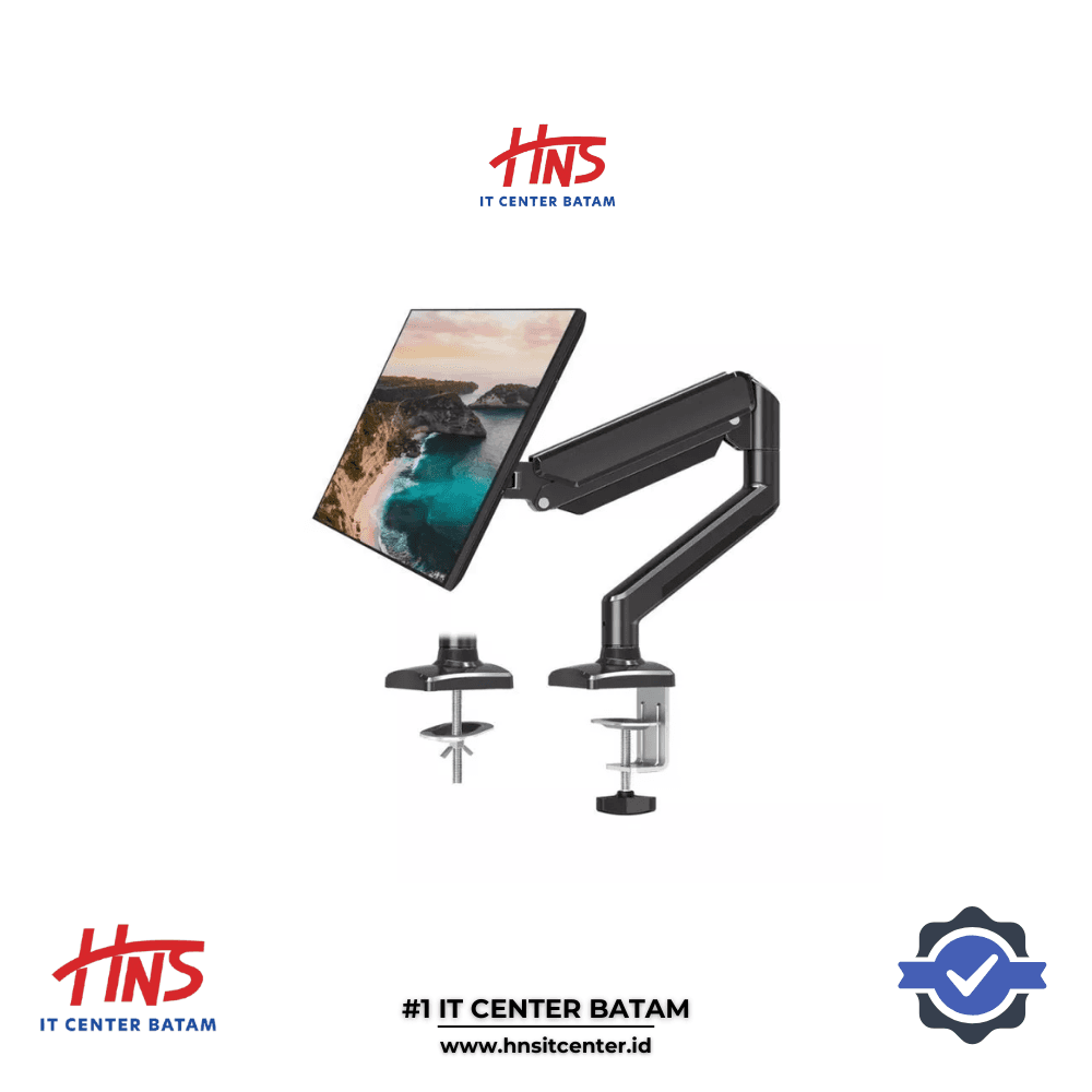 BRACKET MONITOR SINGLE M10 - 12W / MA03W (White) / MA03B (Black)