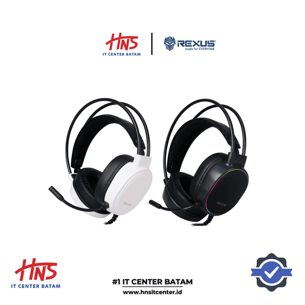 HEADSET REXUS THUNDERVOX HX9 GAMING USB V.7.1 (LED) + RGB LIGHT Mic