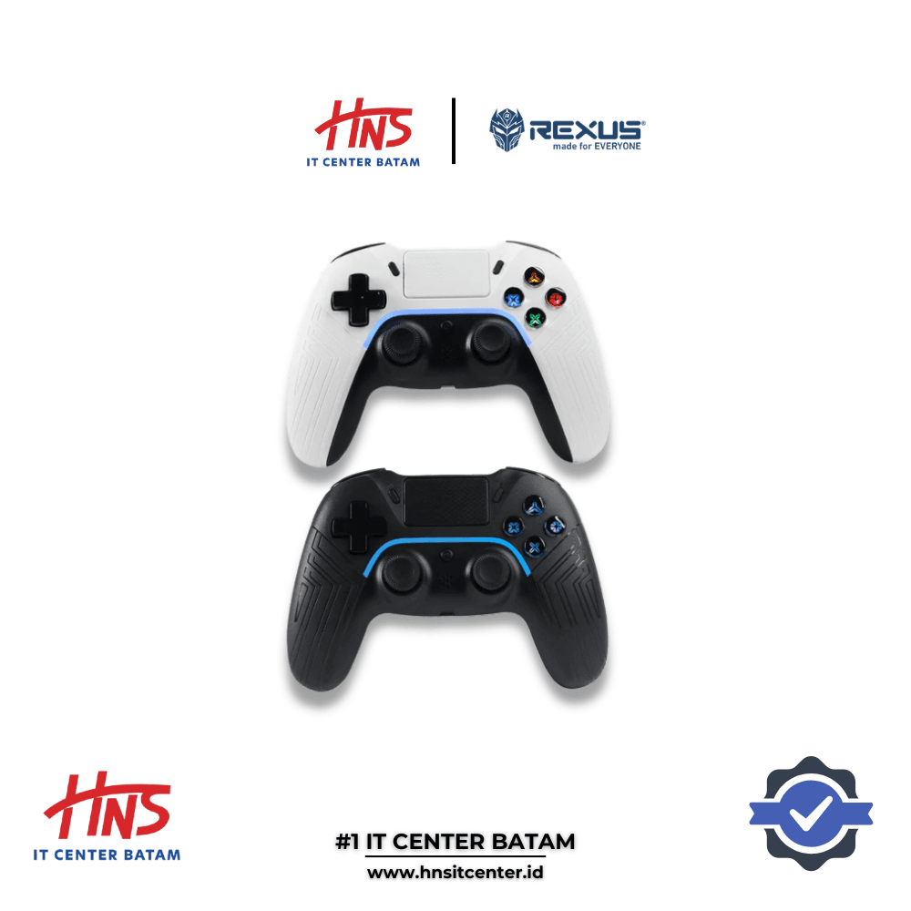 GAMEPAD REXUS GLADIUS GX300 V.2 BLUETOOTH - BLACK/WHITE
