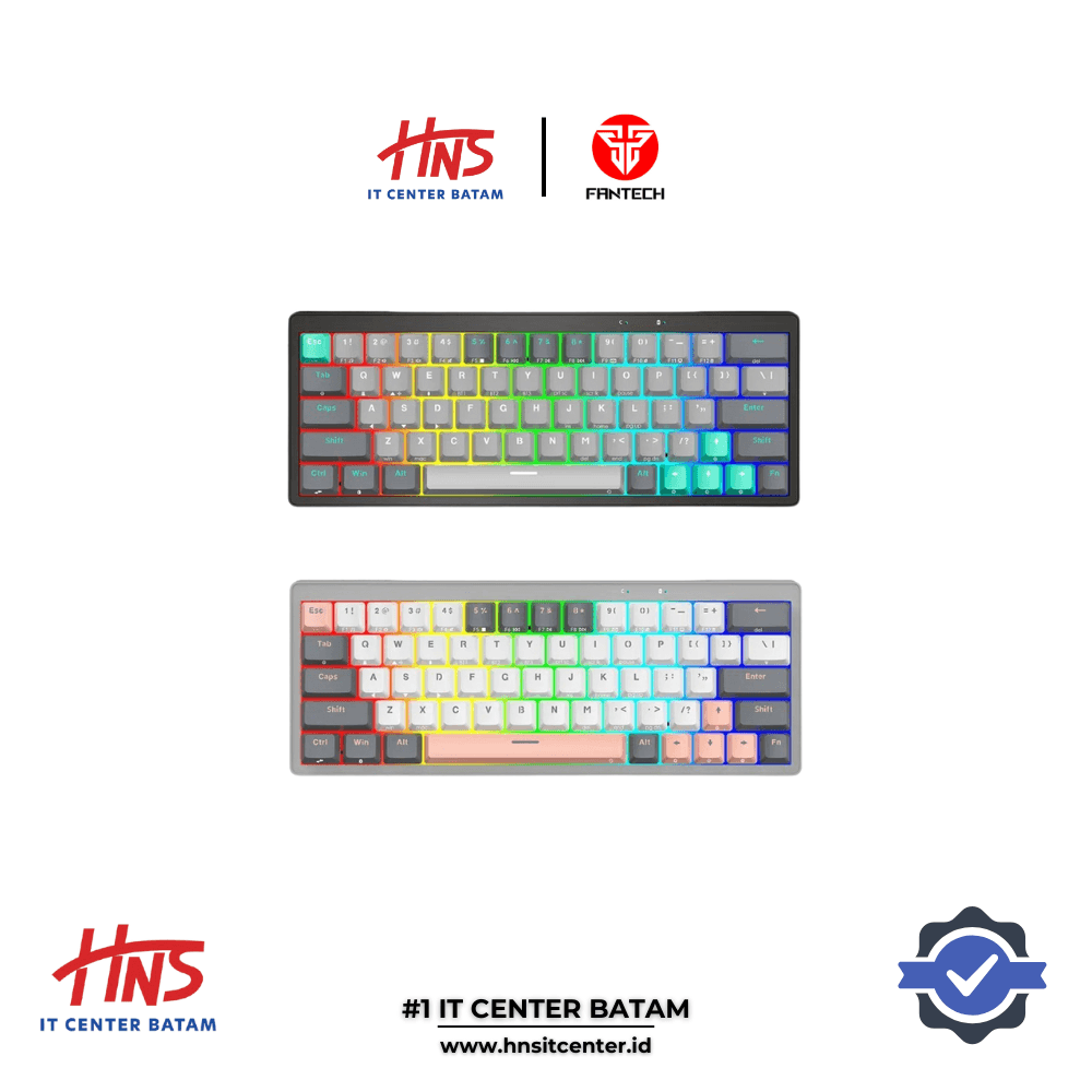 KEYBOARD FANTECH ATOM MK912 PRO 63 60% MERCURY & SATURN MECHANICAL