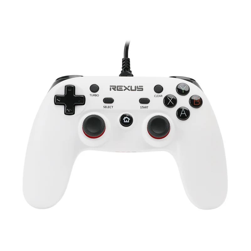 GAMEPAD REXUS GLADIUS GX1 MULTIPLATFORM - BLACK/WHITE