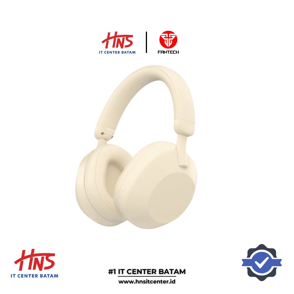 HEADSET FANTECH GO TUNE WH06 WIRELESS - BEIGE