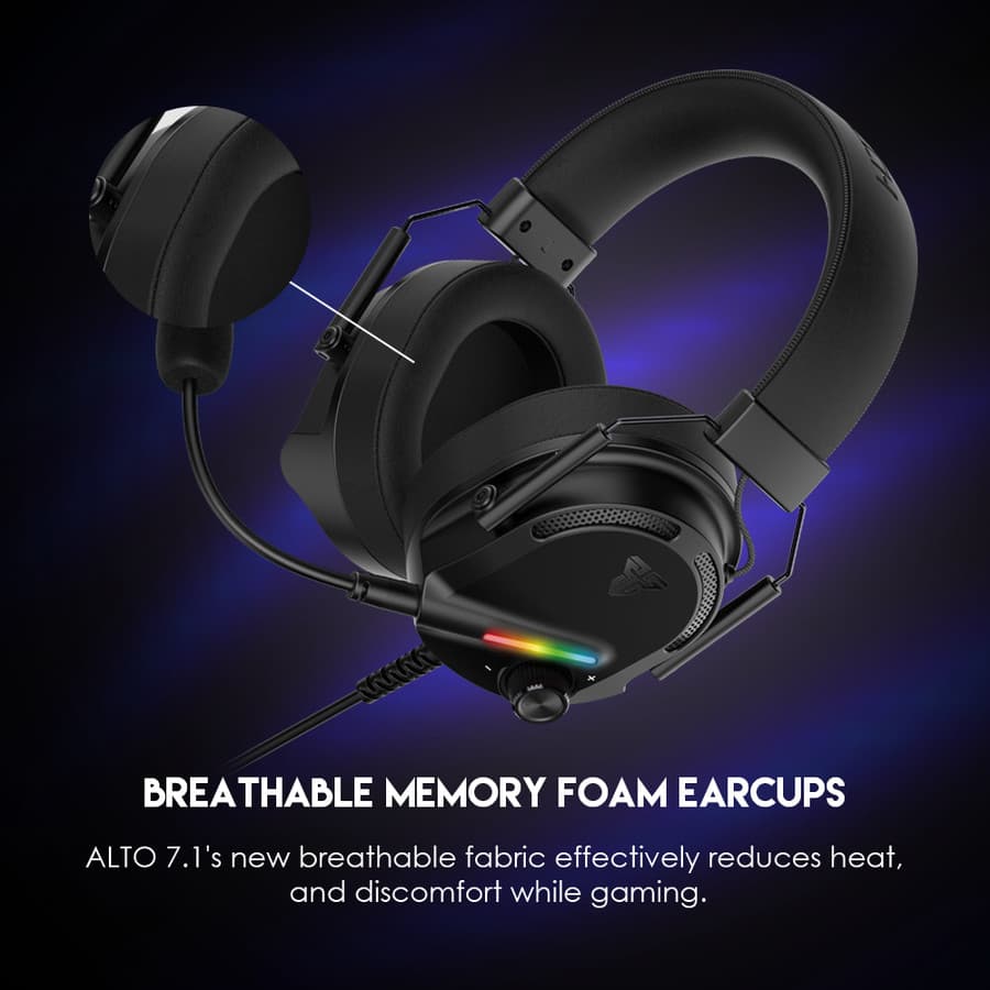 HEADSET FANTECH ALTO 7.1 HG26 GAMING