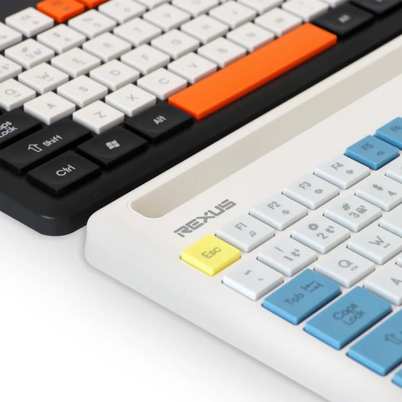 KEYBOARD REXUS KB01 MOSAIC WIRELESS 2.4G BLUETOOTH