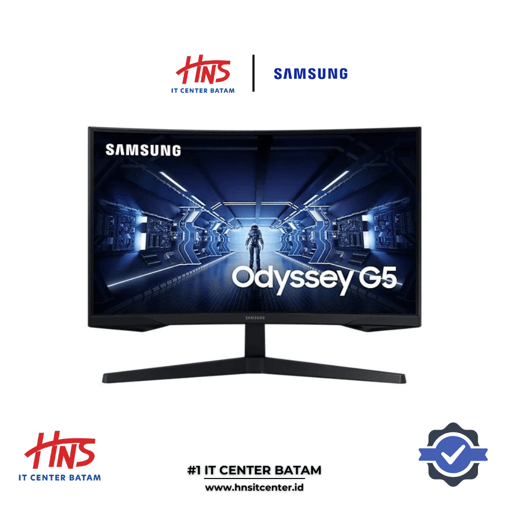 MONITOR SAMSUNG ODYSSEY G5 32" CURVED VA QHD (2560x1440) 165Hz HDR10 - (S32AG550)