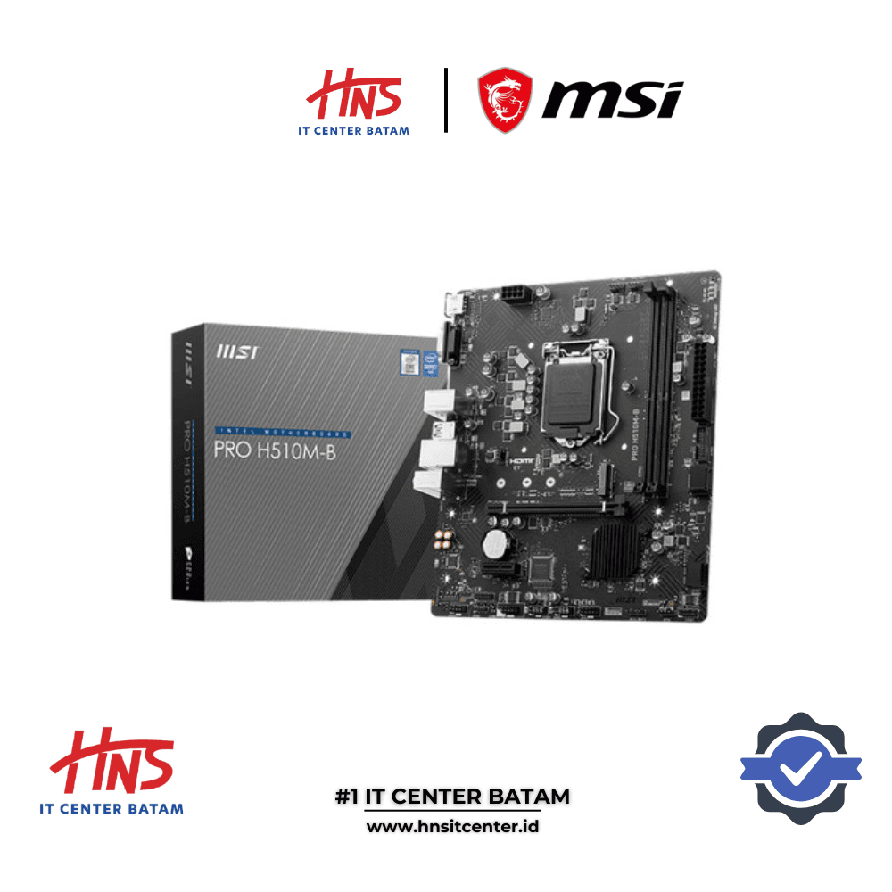 MOTHERBOARD MSI PRO H510M-B DDR4 LGA1200 - mAtx