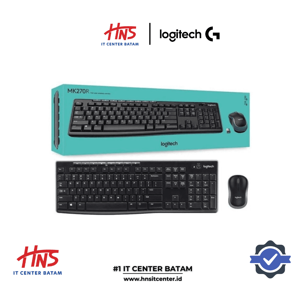 KEYBOARD MOUSE LOGITECH MK270R WIRELESS
