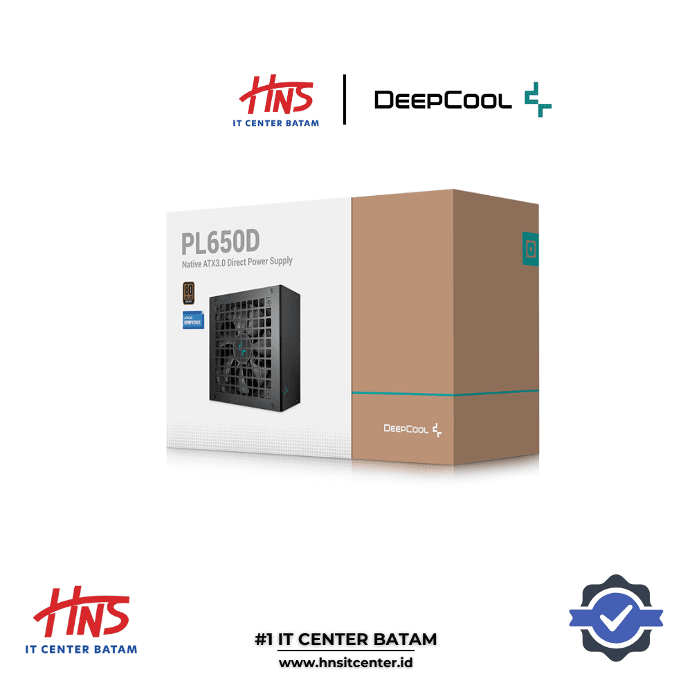 POWER SUPPLY DEEPCOOL PL650D 650W 80+ BRONZE - NON MODULAR