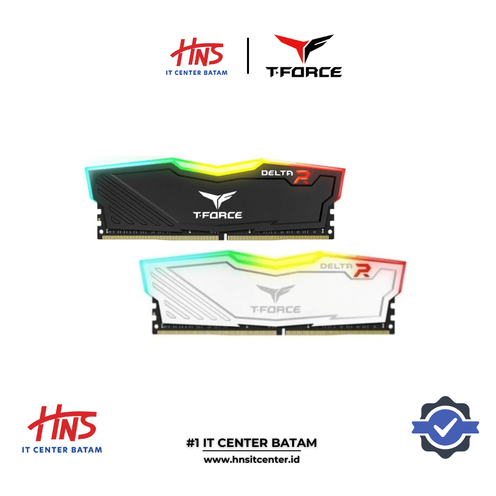 RAM PC DDR4 T-FORCE DELTA 32GB (2x16GB) 3600Mhz RGB
