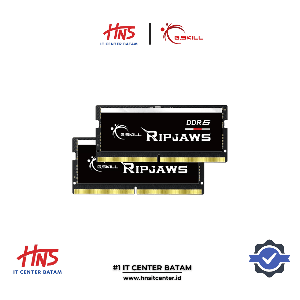 RAM NB DDR5 GSKILL RIPJAWS SODIMM 16GB (1x16GB) 4800Mhz - GARANSI RESMI