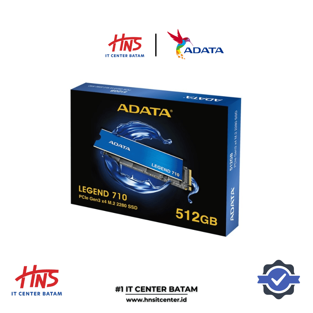 SSD NVMe ADATA LEGEND 710 Gen 3.0 - (256GB - 512GB - 1TB - 2TB)