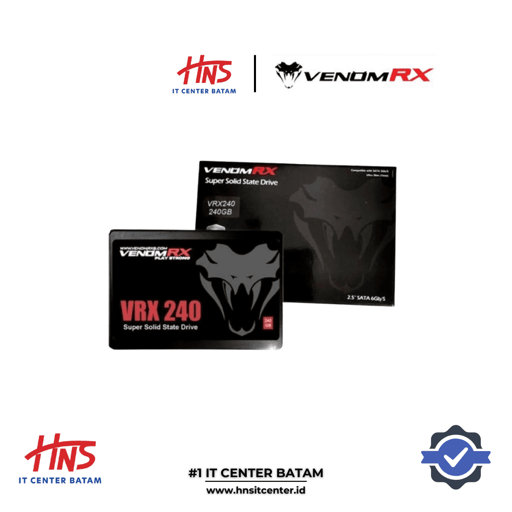 SSD SATA VENOMRX - (128GB / 256GB / 512GB)