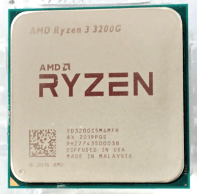 PROCESSOR AMD RYZEN 3-3200G AM4 3.6 GHz TRAY