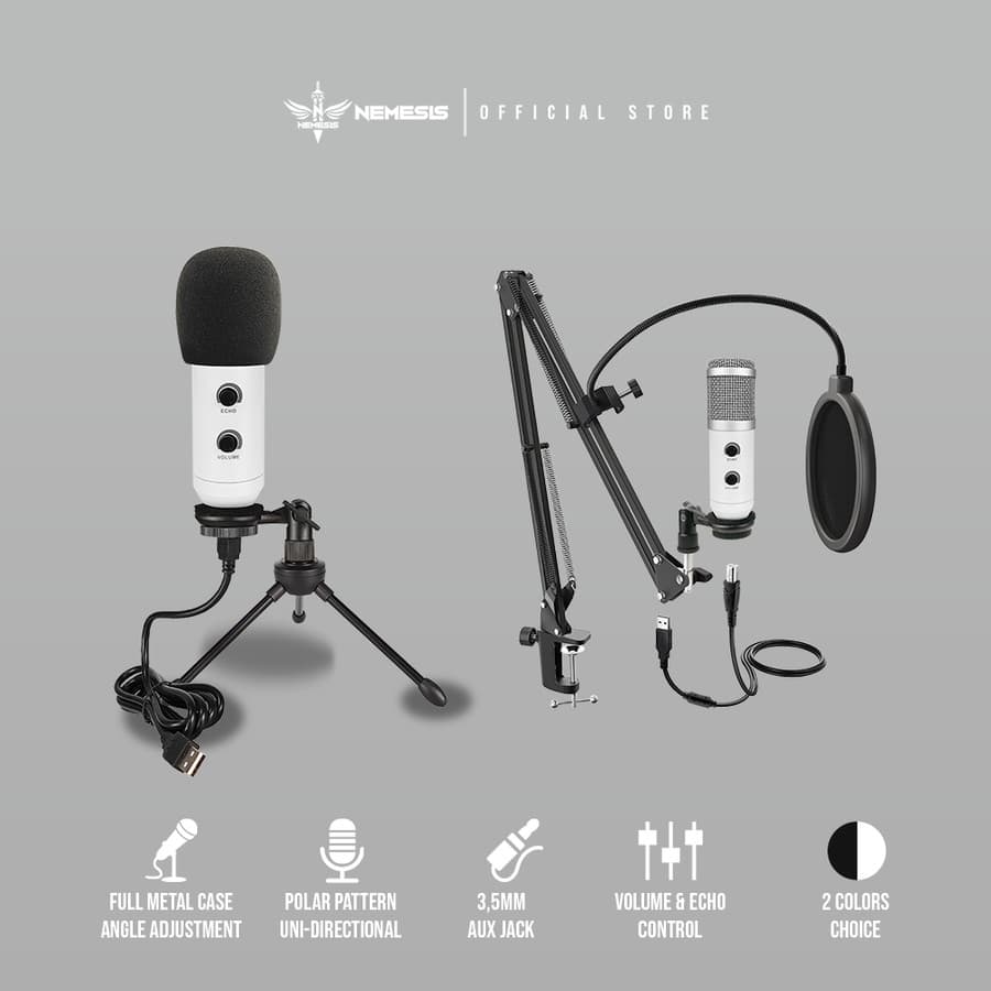 MICROPHONE NYK KLIO MCN-05 — WHITE