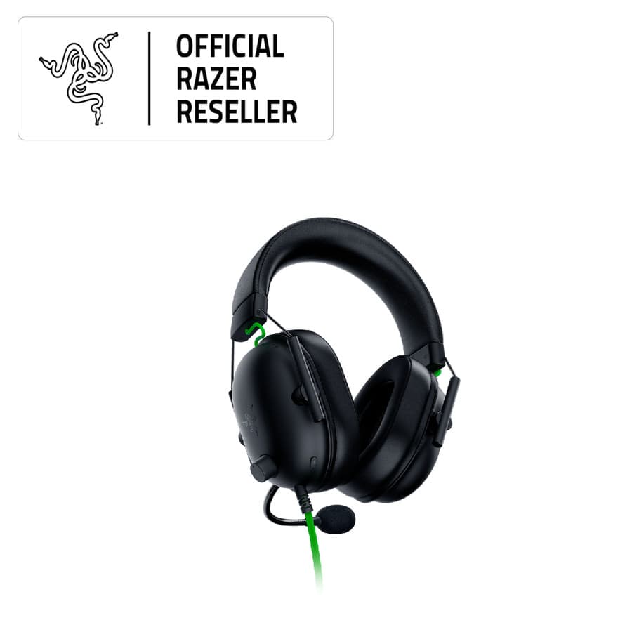 HEADSET RAZER BLACKSHARK V2 X BLACK 3.5MM AUDIO JACK