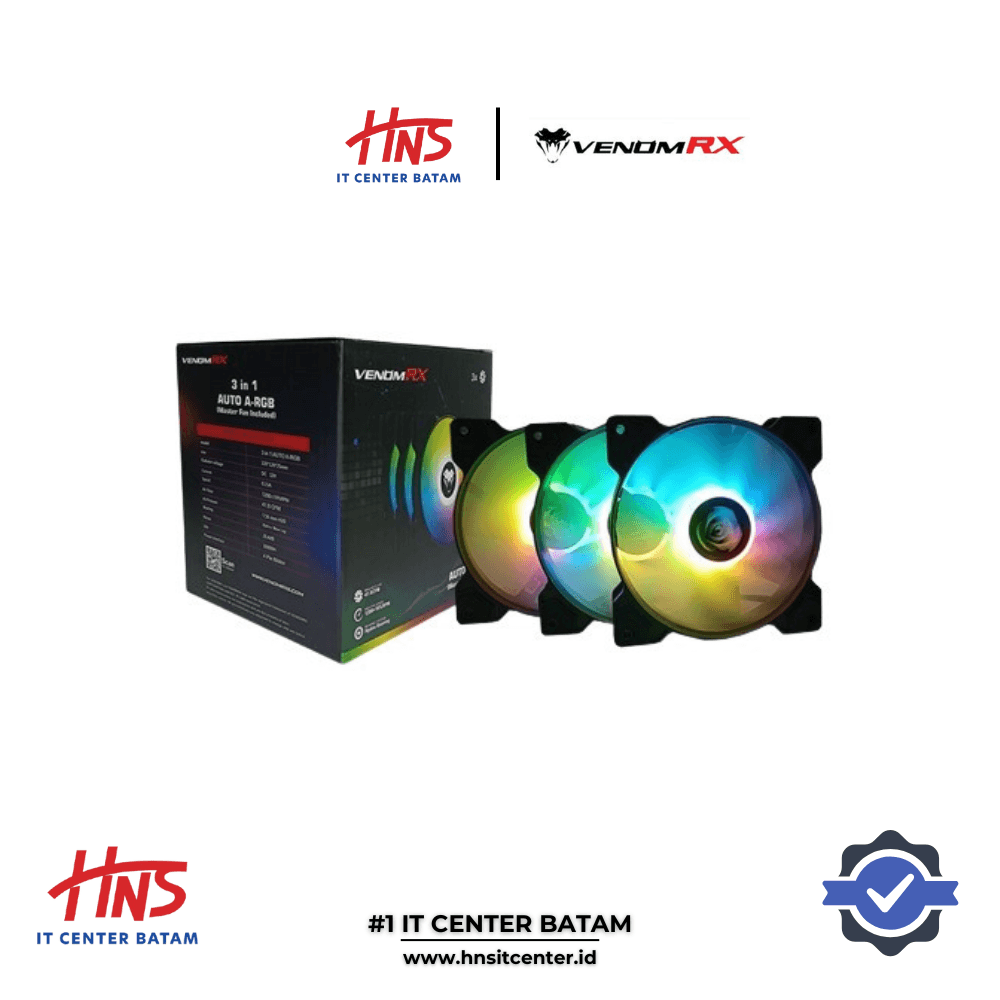 FAN CASING VENOMRX RHOMBUS 3IN1 AUTO ARGB