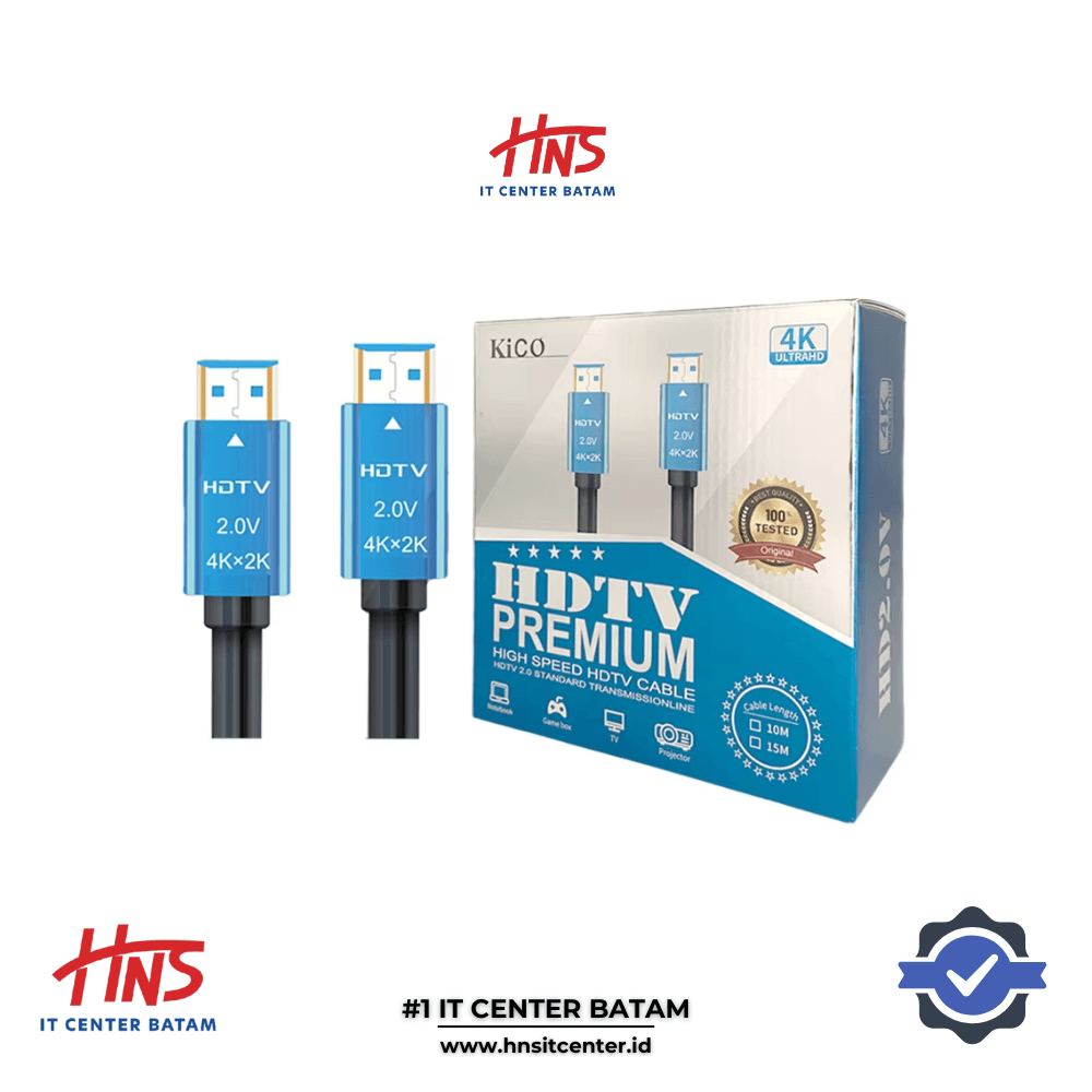 KABEL HDMI TO HDMI MALE HDTV 2.0 PREMIUM