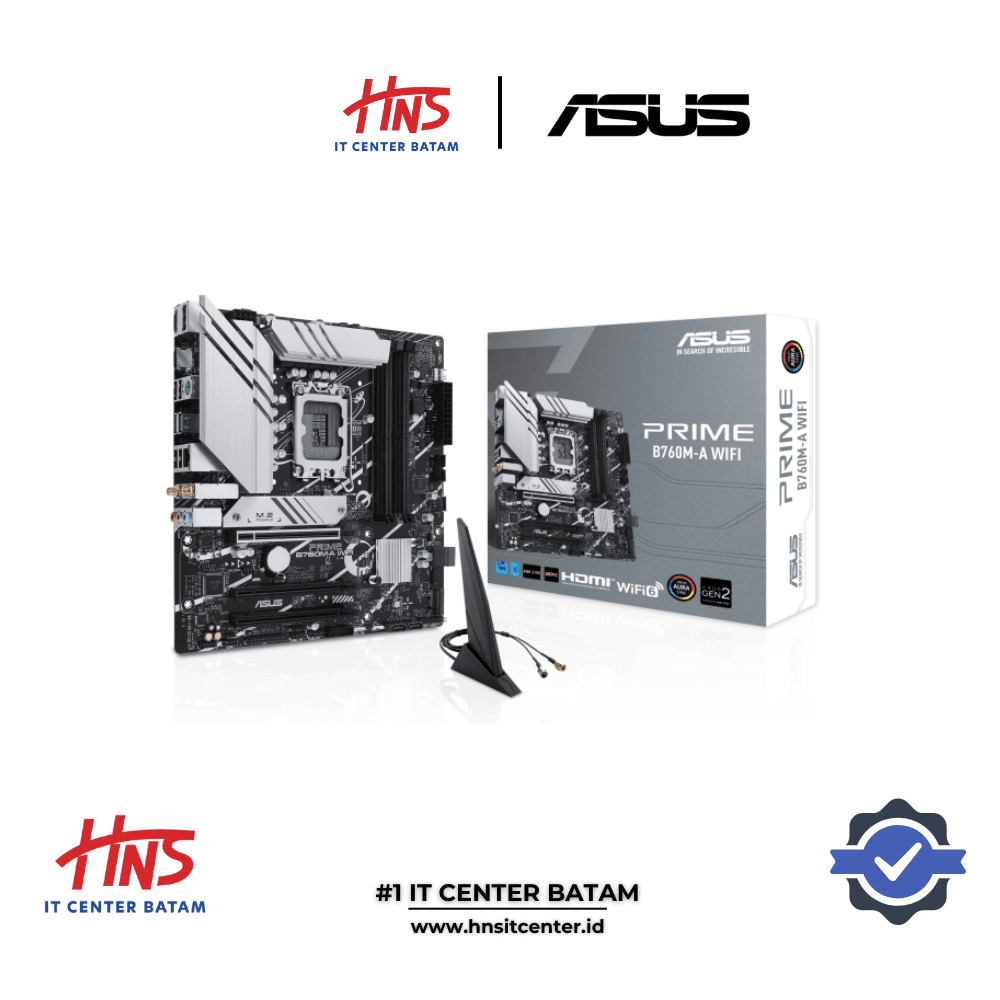 MOTHERBOARD ASUS PRIME B760M-A LGA1700 DDR4 WIFI