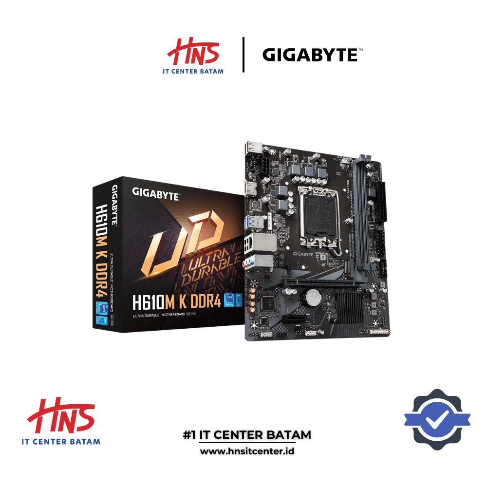 MOTHERBOARD GIGABYTE H610M-K DDR4 LGA1700 - mAtx