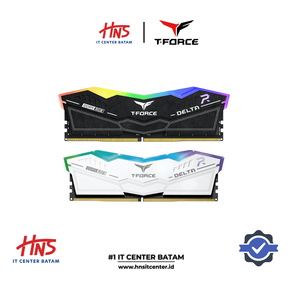 RAM PC DDR5 T-FORCE DELTA 32GB (2x16GB) 6400Mhz RGB