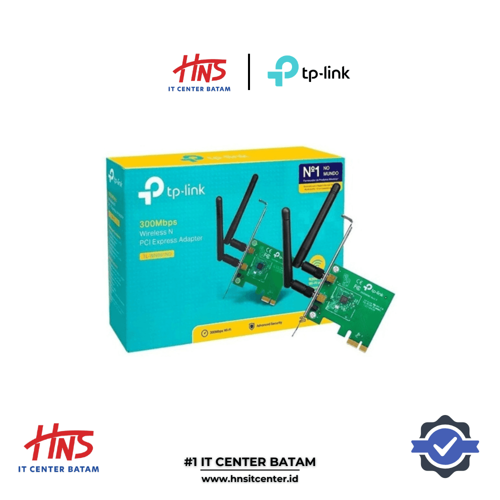 TP-LINK TL-WN881ND 300Mbps WIRELESS N PCI EXPRESS ADAPTER