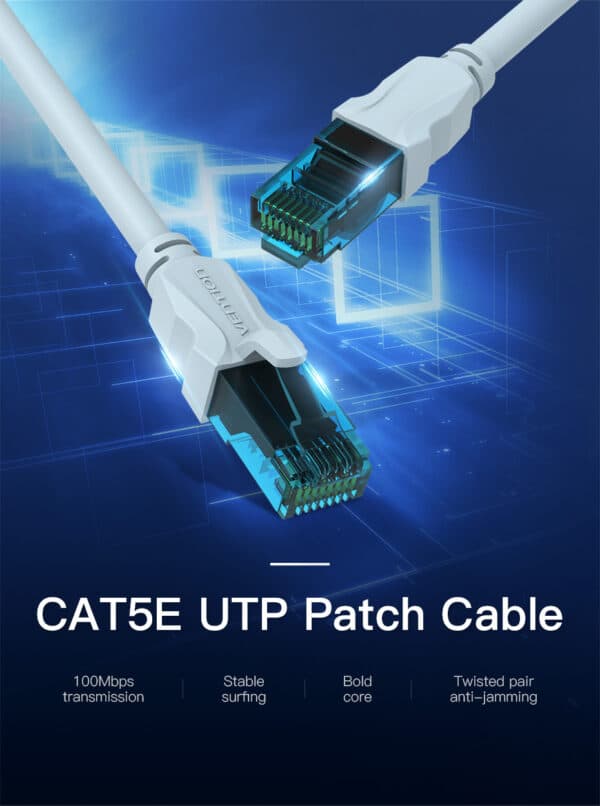 KABEL VENTION VAP-A10 LAN RJ45 Cat5e NETWORK ETHERNET UTP 1-20M