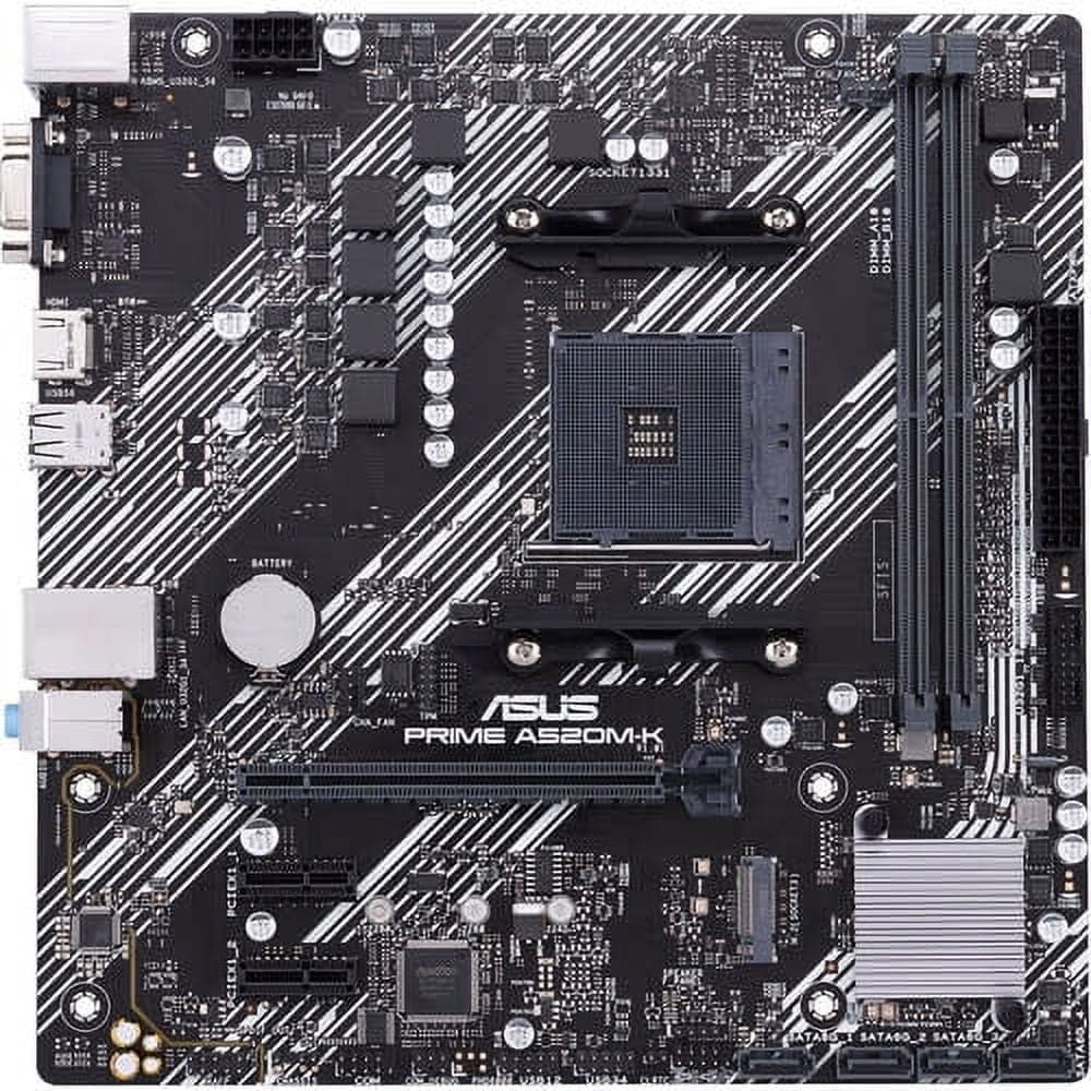 MOTHERBOARD ASUS PRIME A520M-K AM4 DDR4 - mATX