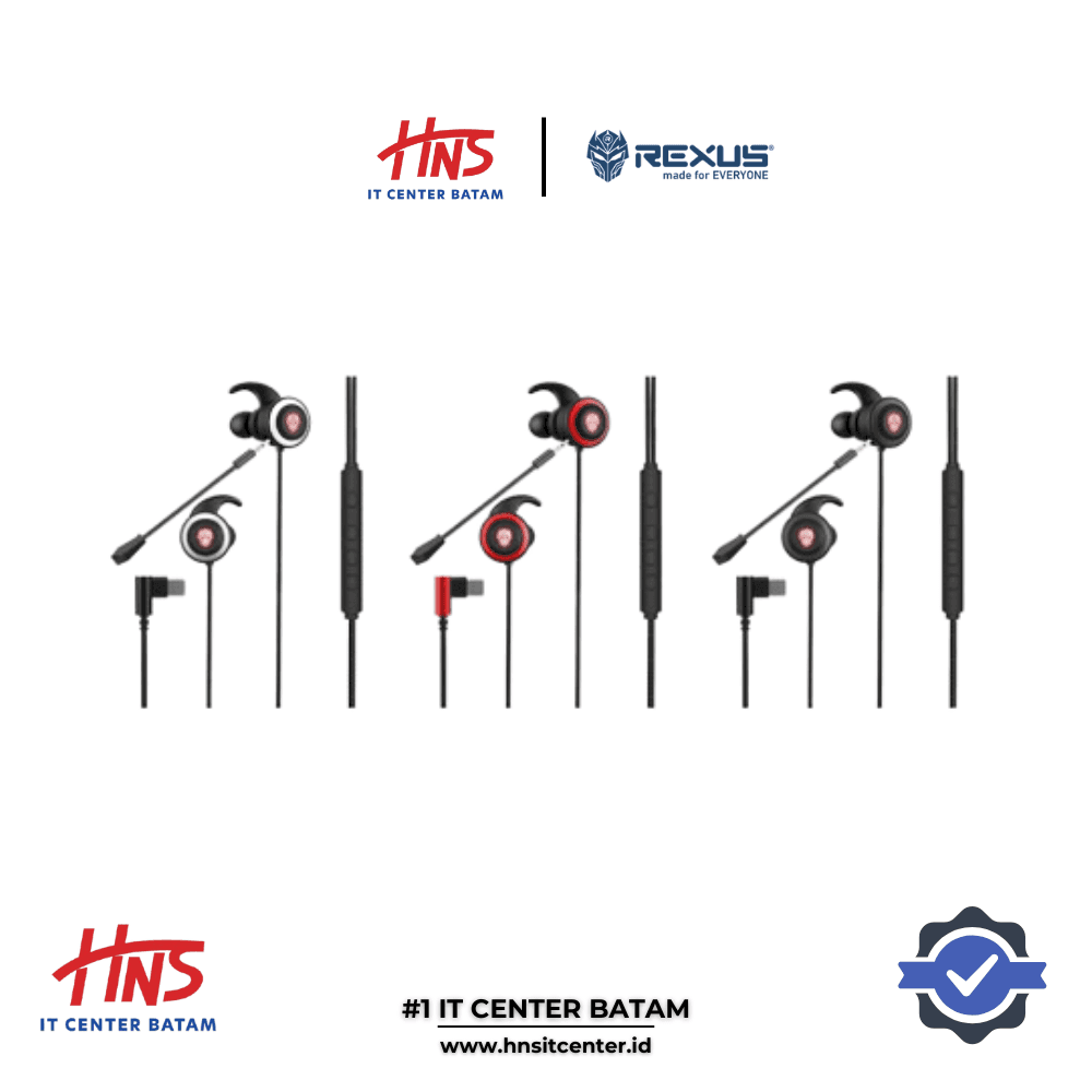 EARPHONE REXUS GAMING VONIX ME-7 /  RX-ME7 TYPE-C