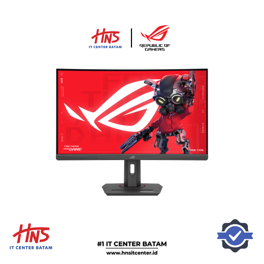 MONITOR ASUS ROG XG27WCS 27" CURVED VA QHD (2560x1440) 180Hz 100% sRGB