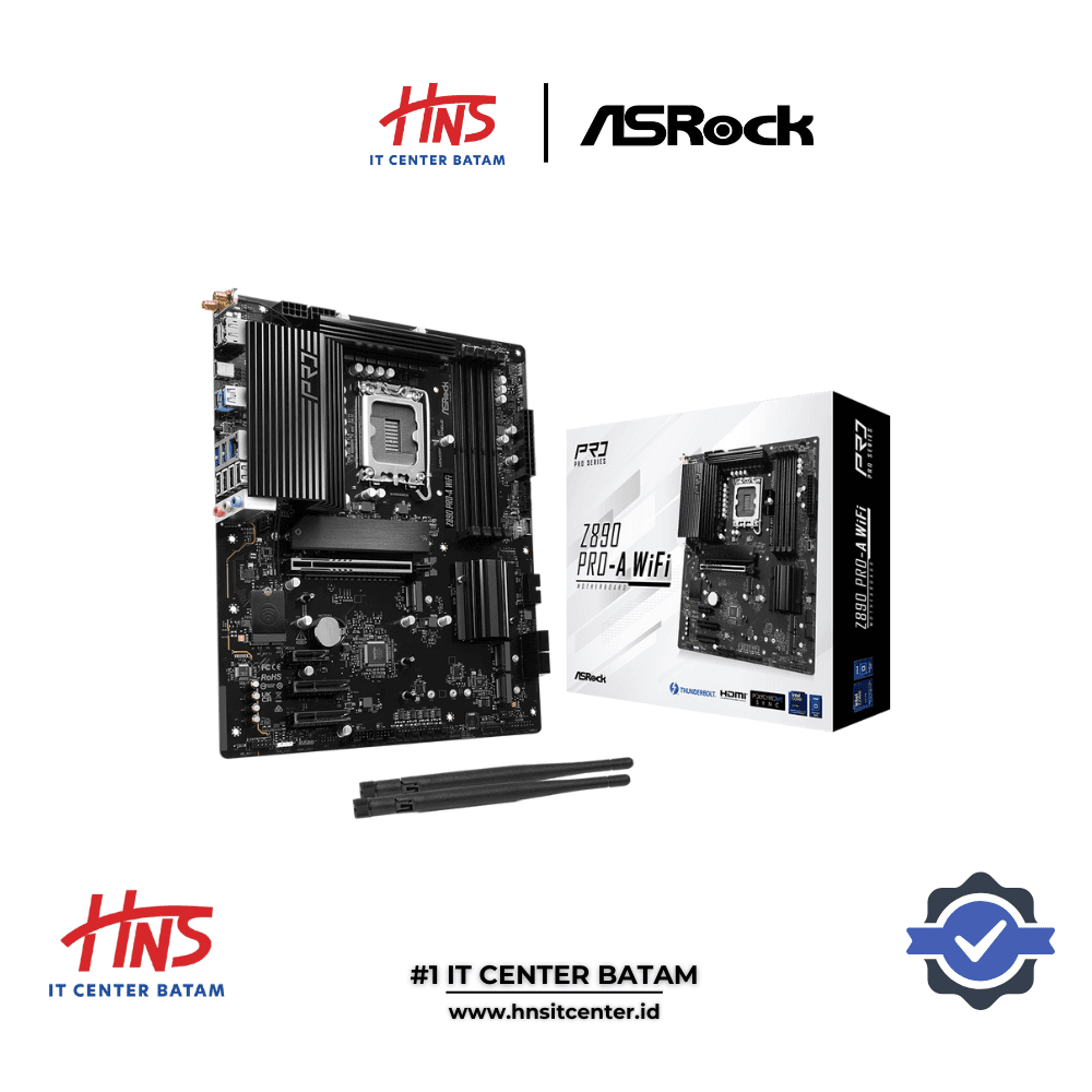MOTHERBOARD ASROCK Z890 PRO-A WiFi LGA 1851