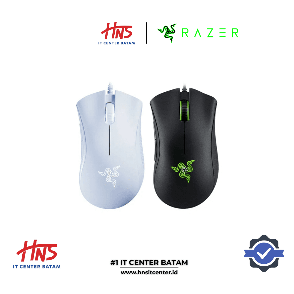MOUSE RAZER DEATHADDER ESSENTIALS BLACK & WHITE