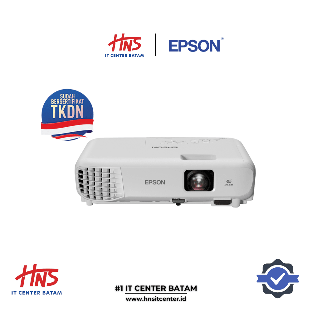 PROJECTOR EPSON EB-E600 XGA 3LCD TKDN Certified