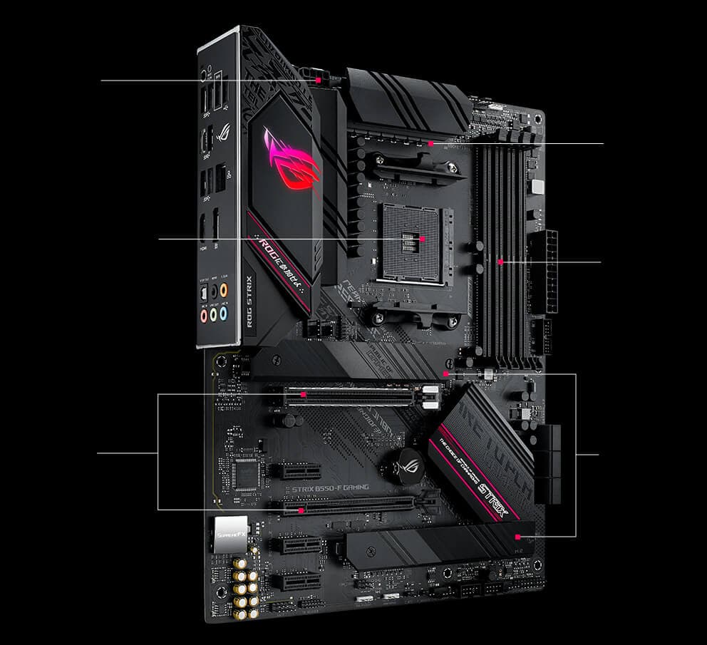MOTHERBOARD ASUS ROG STRIX B550-F GAMING WIFI II AM4