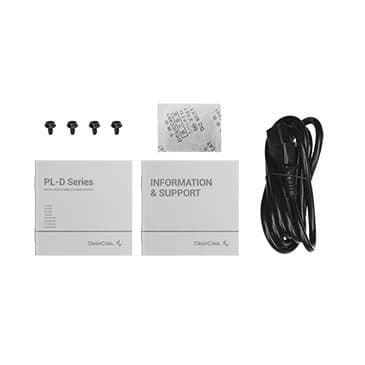 POWER SUPPLY DEEPCOOL PL550D 550W 80+ BRONZE FLAT CABLE - NON MODULAR