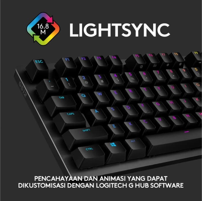 LOGITECH G512 CARBON RGB MECHANICAL GAMING KEYBOARD