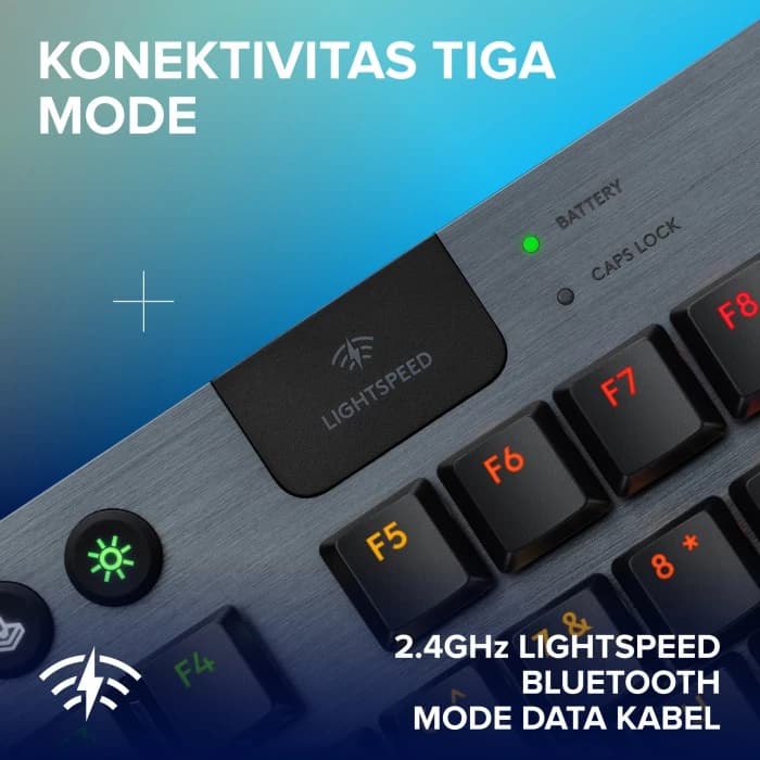 LOGITECH G915 X LIGHTSPEED TKL KEYBOARD GAMING NIRKABEL