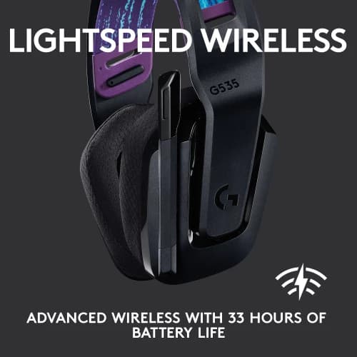 LOGITECH G535 LIGHTSPEED WIRELESS GAMING HEADSET