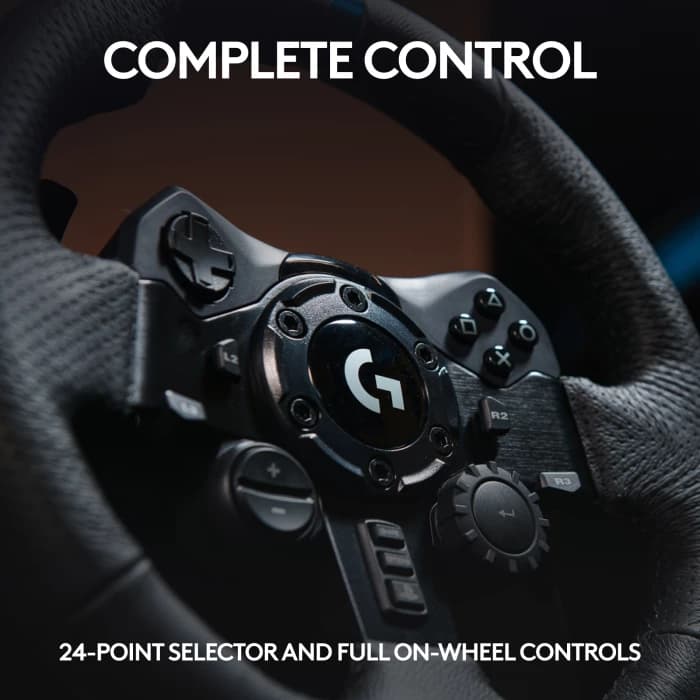 LOGITECH G923 TRUE FORCE STEERING WHEEL AND PEDALS FOR PC, PS4 AND PS5