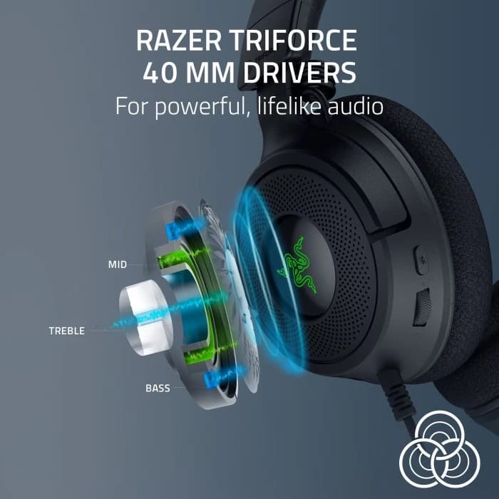 RAZER HEADSET KRAKEN V4 X - WIRED