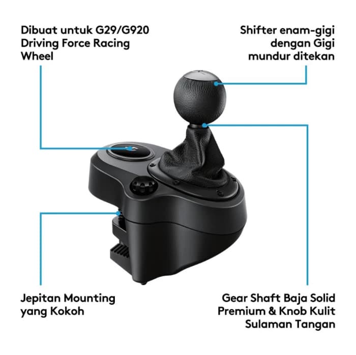 LOGITECH DRIVING FORCE SHIFTER GARANSI RESMI