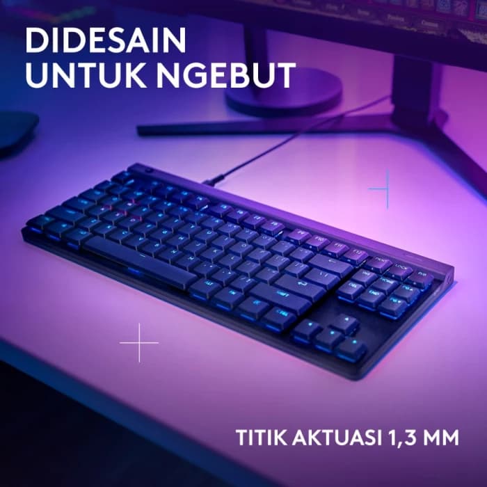 LOGITECH G515 TKL WIRED GAMING KEYBOARD TACTILE