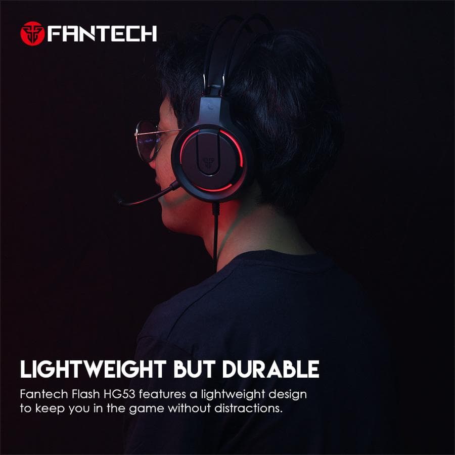 HEADSET FANTECH FLASH HQ53 WIRED AUDIO JACK 3.5mm