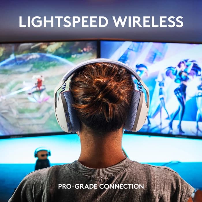 LOGITECH G435 HEADSET GAMING WIRELESS TRIPLE CONNECTION ULTRA-LIGHT