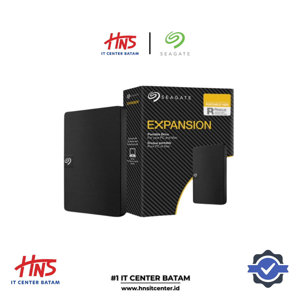 HARDISK SEAGATE EXPANSION 1TB MFI - BLACK