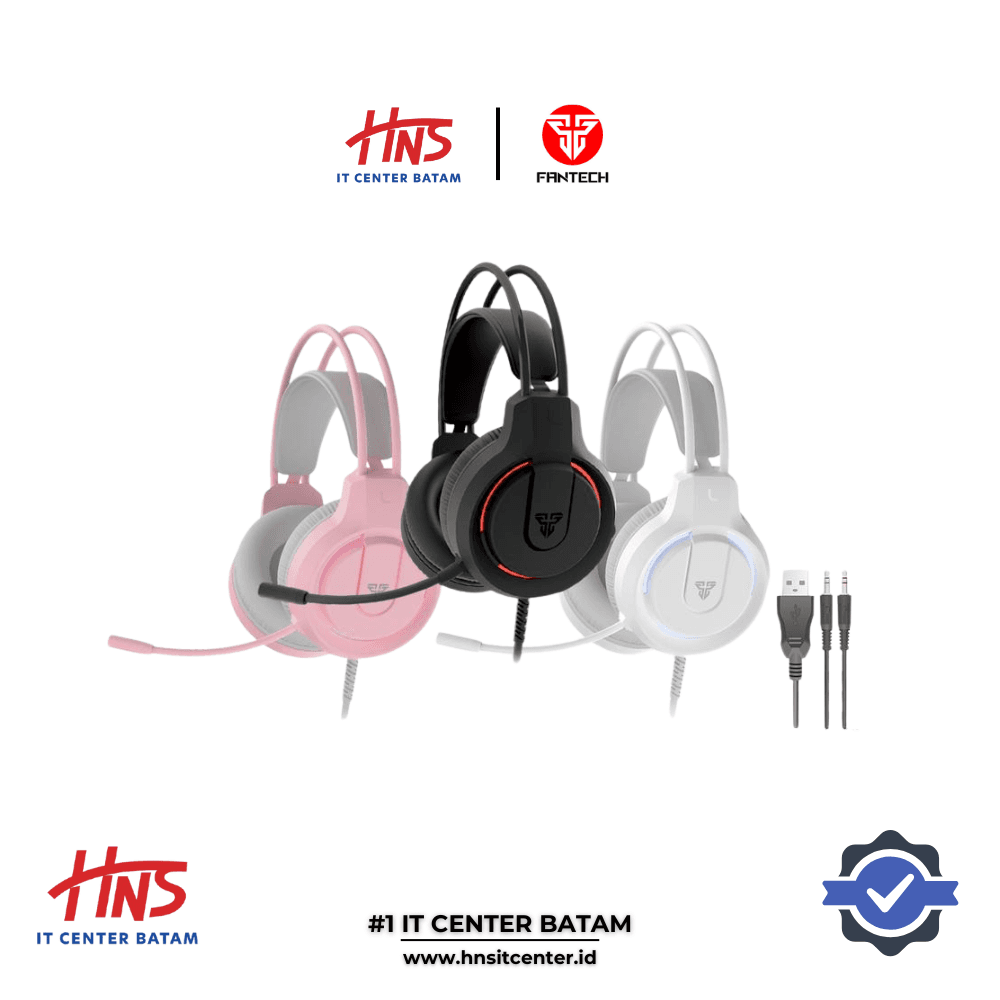 HEADSET FANTECH FLASH HQ53 WIRED AUDIO JACK 3.5mm