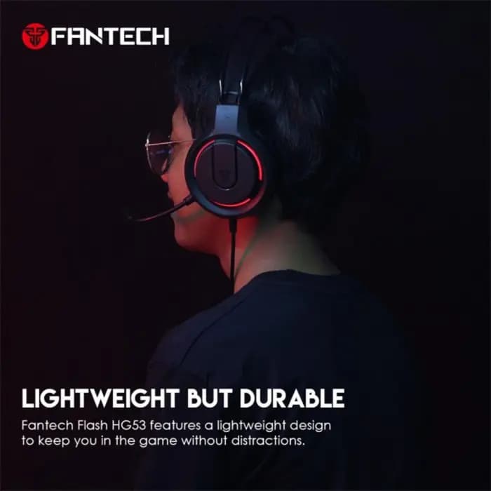 HEADSET FANTECH FLASH HQ53 WIRED AUDIO JACK 3.5mm