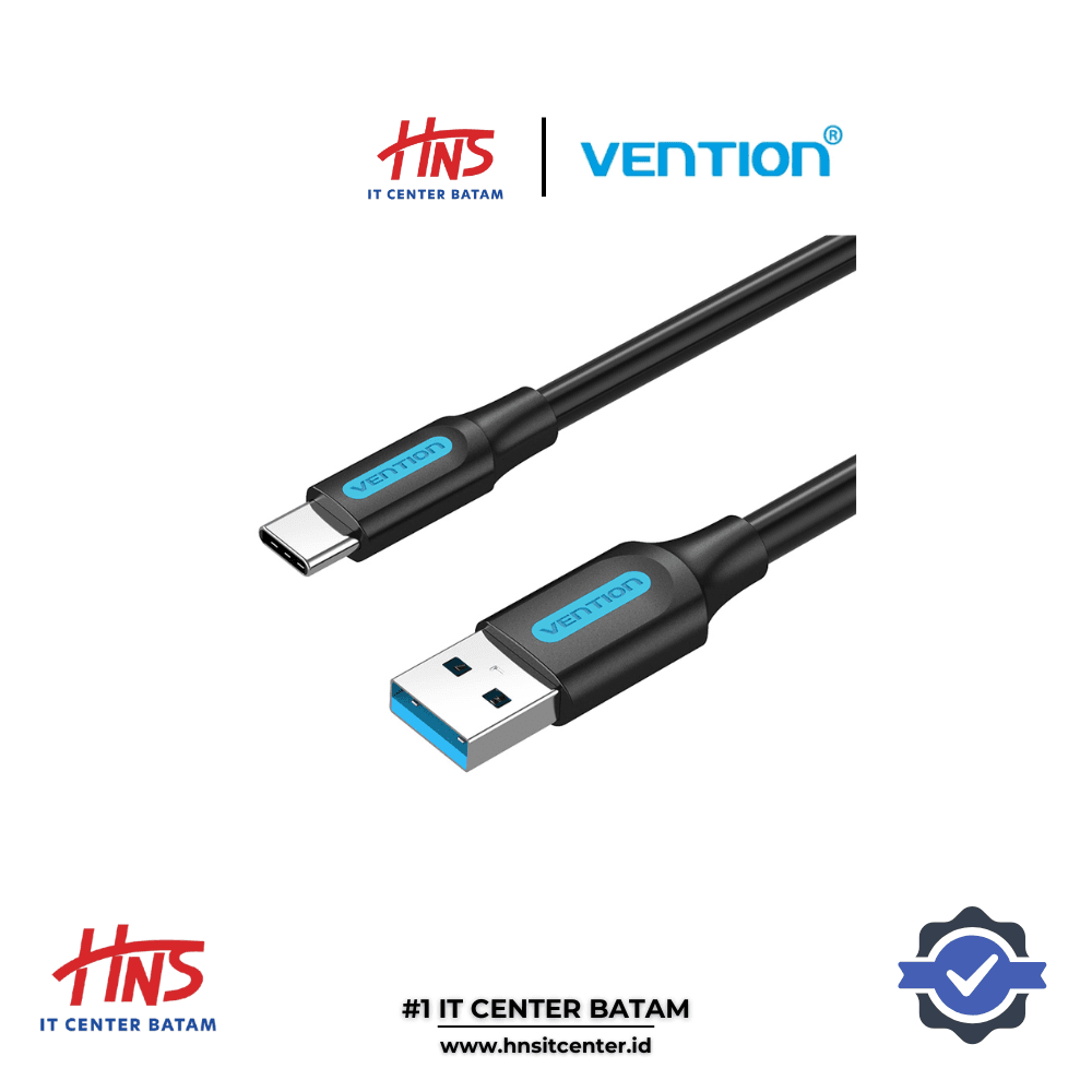 Kabel Data Vention USB A 3.0 Male to Type C Male 1.5m - 2m (COZBG - COZBH)
